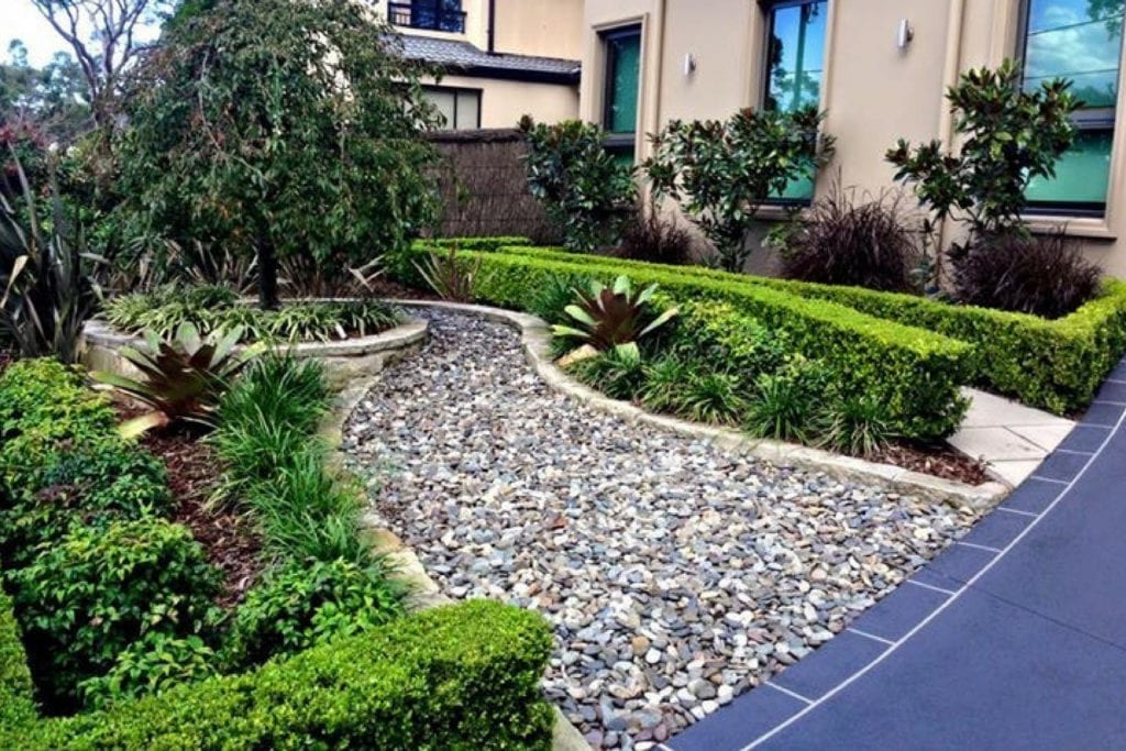 Oyster Bay garden after image